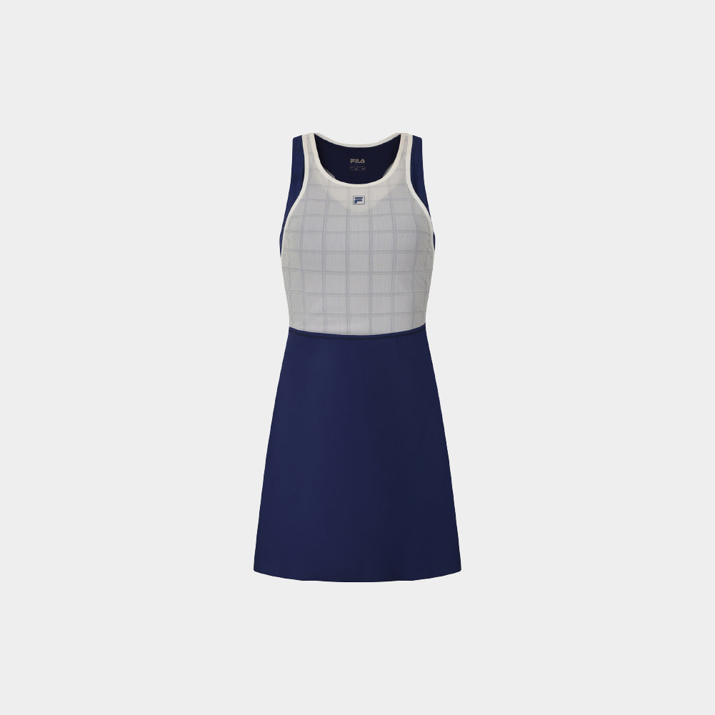 grey fila dress Fila tennis dress - Grey & Pink, Double Lined /