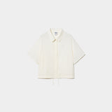 FILA SEERSUCKER SHORT SLEEVE COLLAR NECK SHIRT