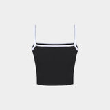 FILA CROPPED TANK TOP WITH F COTTON