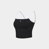 FILA CROPPED TANK TOP WITH F COTTON