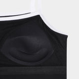 FILA CROPPED TANK TOP WITH F COTTON