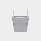 FILA CROPPED TANK TOP WITH F COTTON