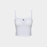 FILA CROPPED TANK TOP WITH F COTTON