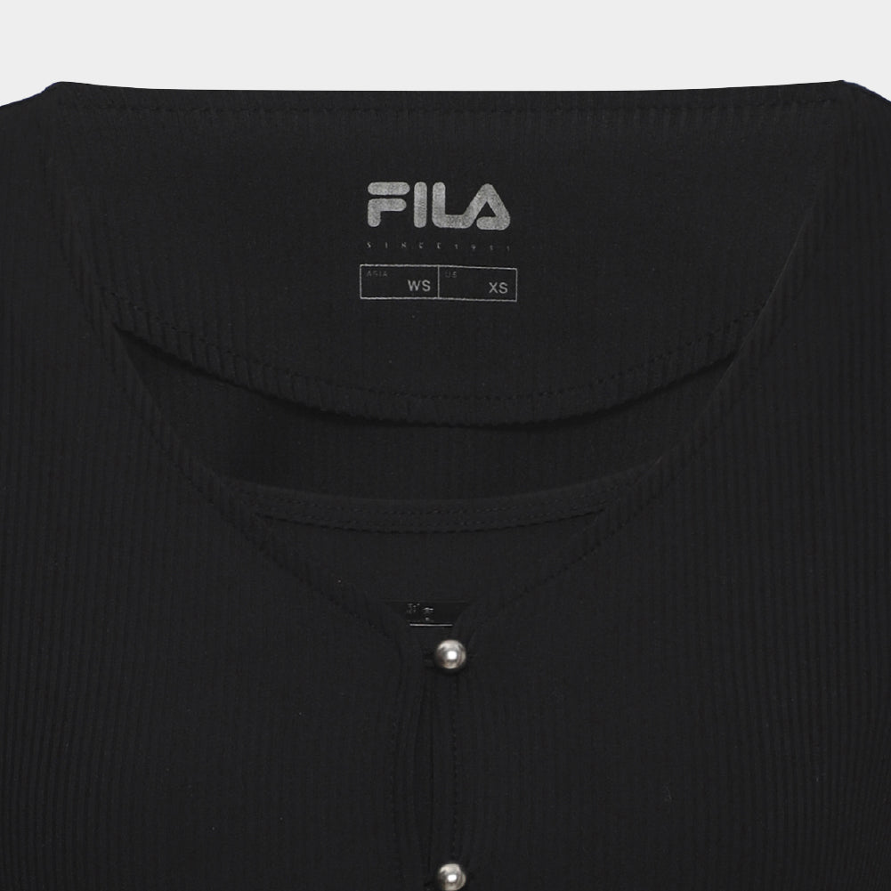 FILA Ribbed Cover-Up Cardigan