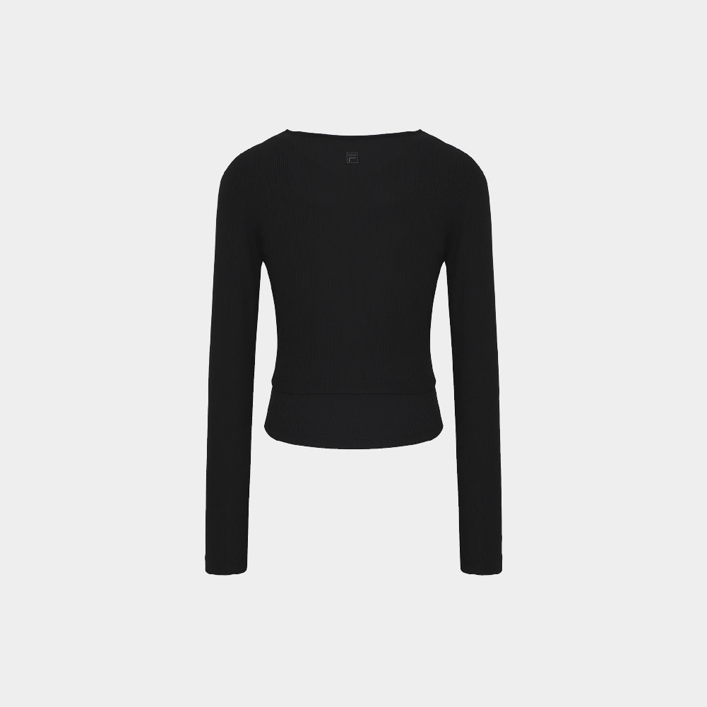 FILA Ribbed Cover-Up Cardigan