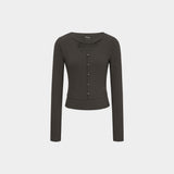 FILA Ribbed Cover-Up Cardigan