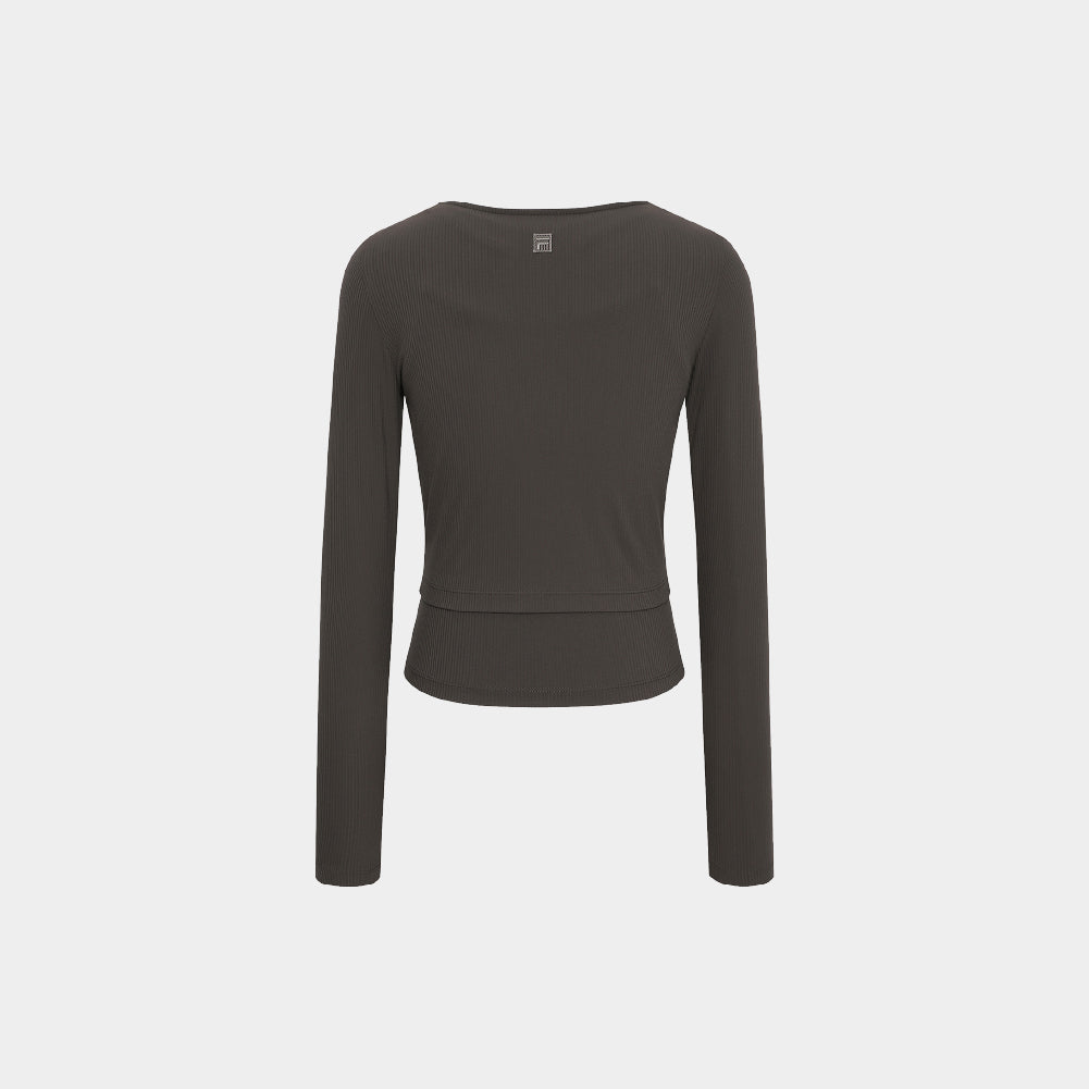 FILA Ribbed Cover-Up Cardigan