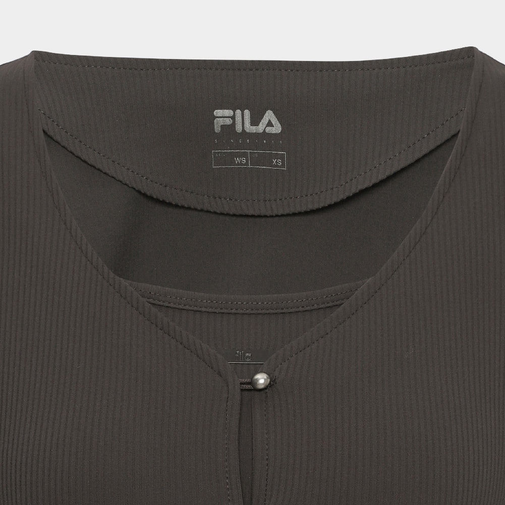 FILA Ribbed Cover-Up Cardigan