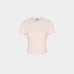 FILA Ribbed Built-In Bra Short Sleeve