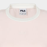 FILA Ribbed Built-In Bra Short Sleeve