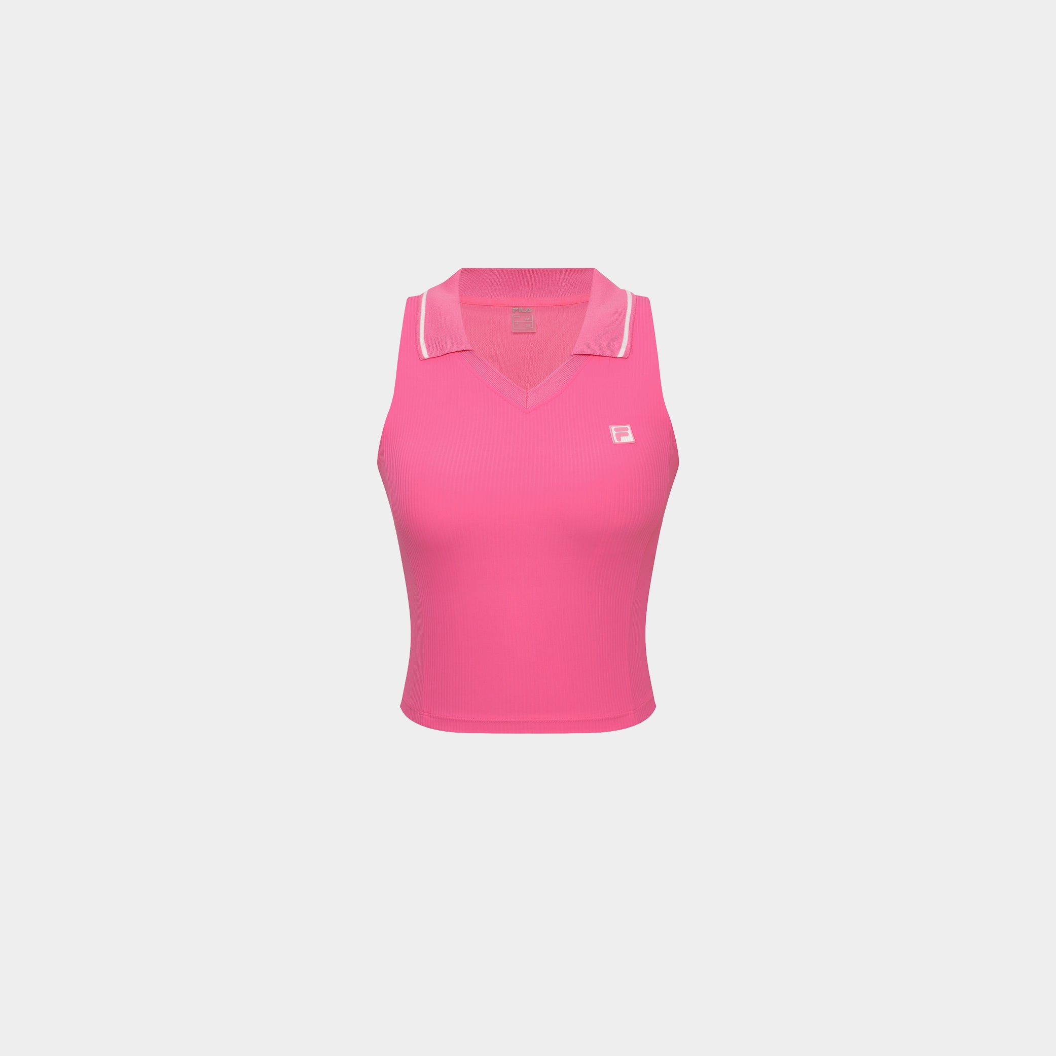 FILA Rib Polo Sleeveless With Inner Cab