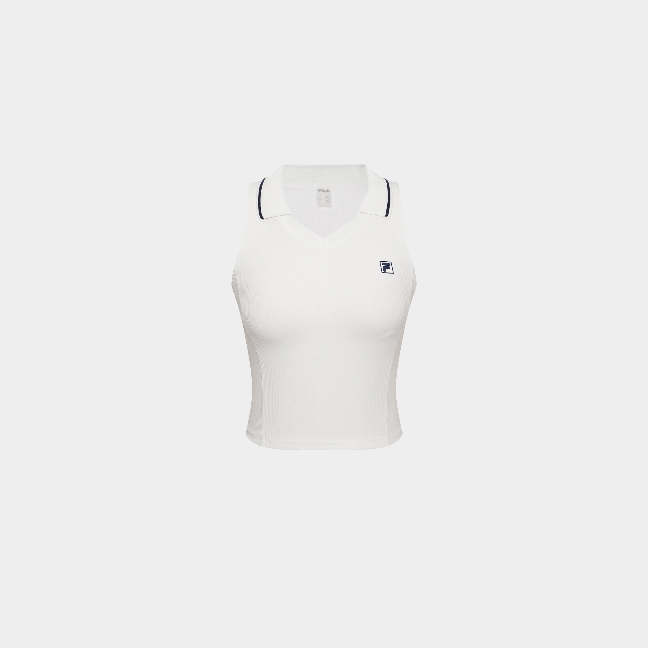 FILA Rib Polo Sleeveless With Inner Cab