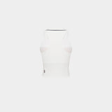 FILA Rib Polo Sleeveless With Inner Cab