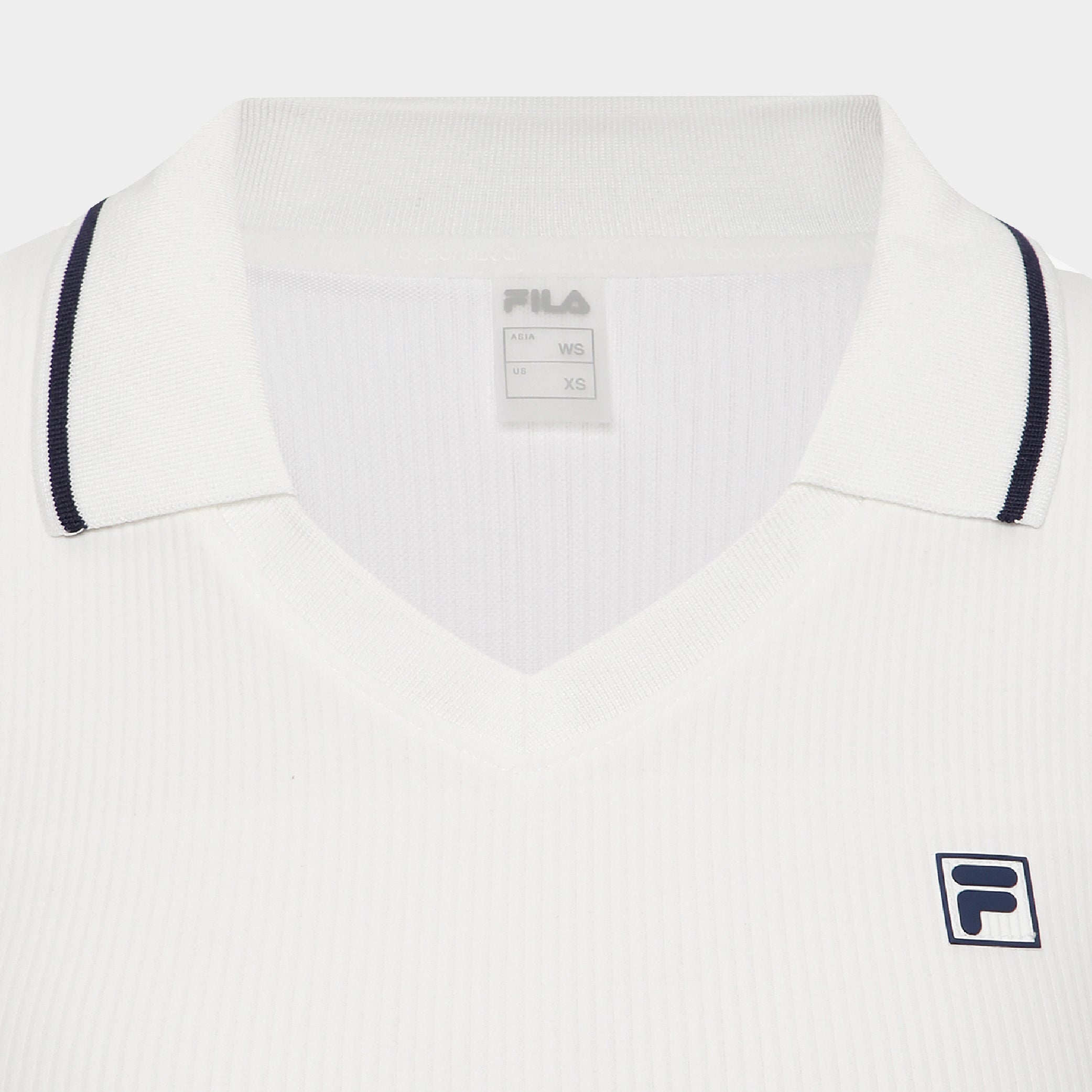FILA Rib Polo Sleeveless With Inner Cab