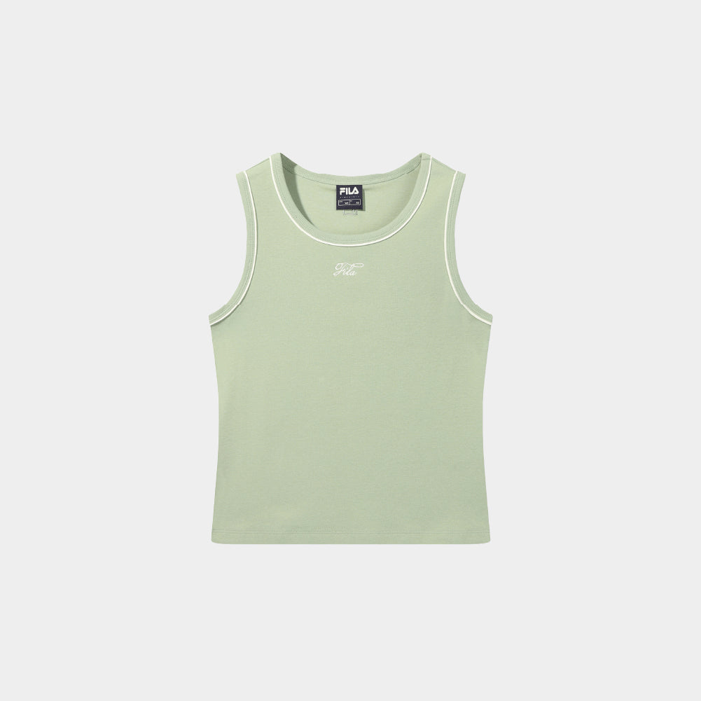 FILA Ribbed Sleeveless Shirt