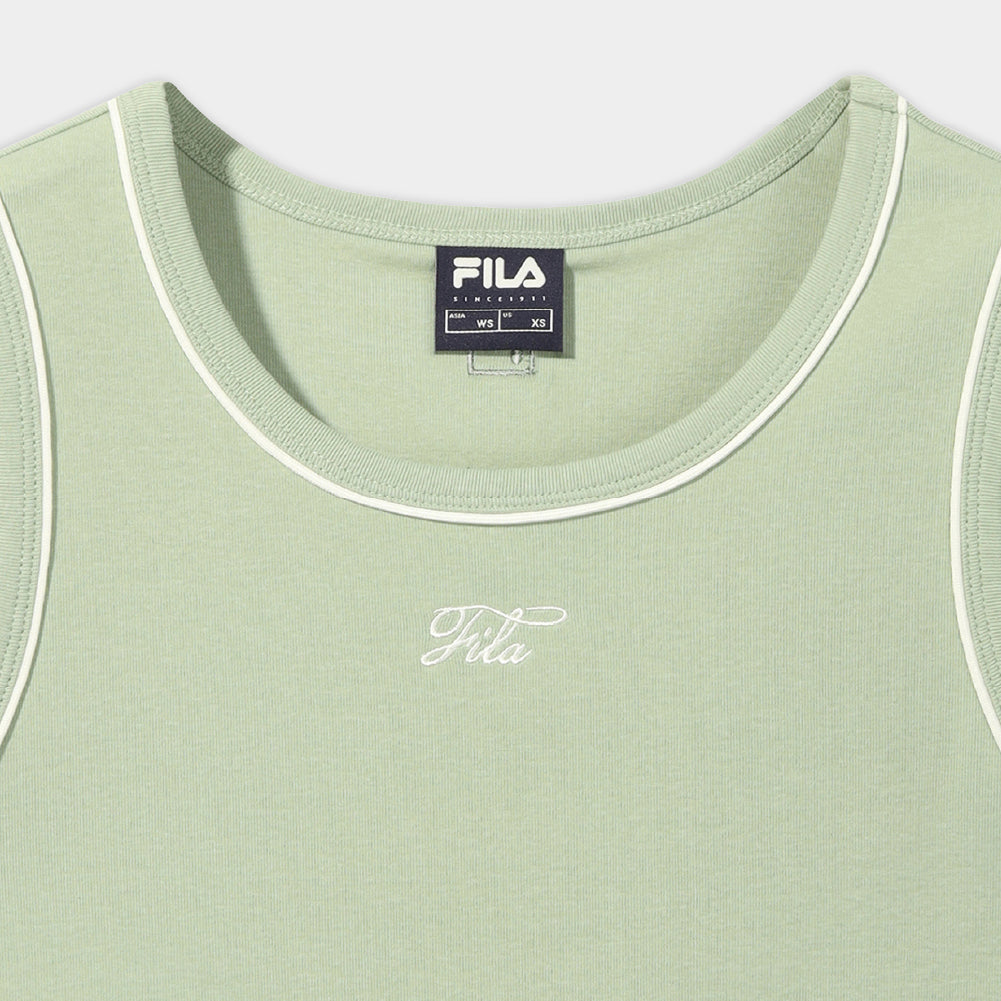 FILA Ribbed Sleeveless Shirt