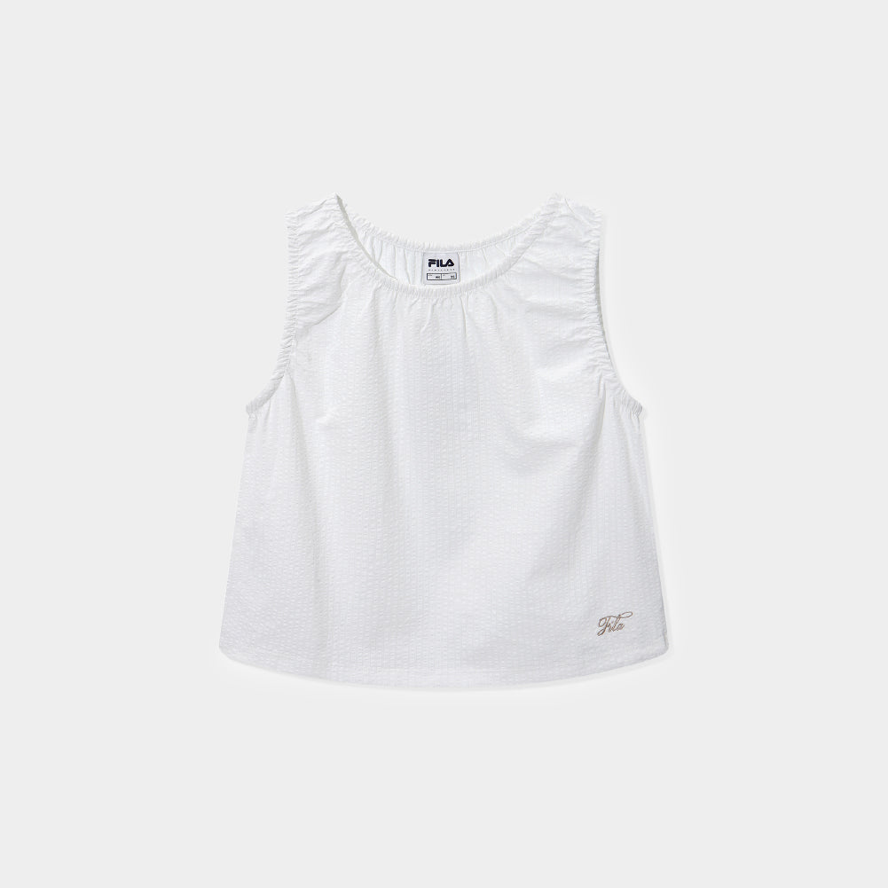 FILA Seersucker Sleeveless Shirt