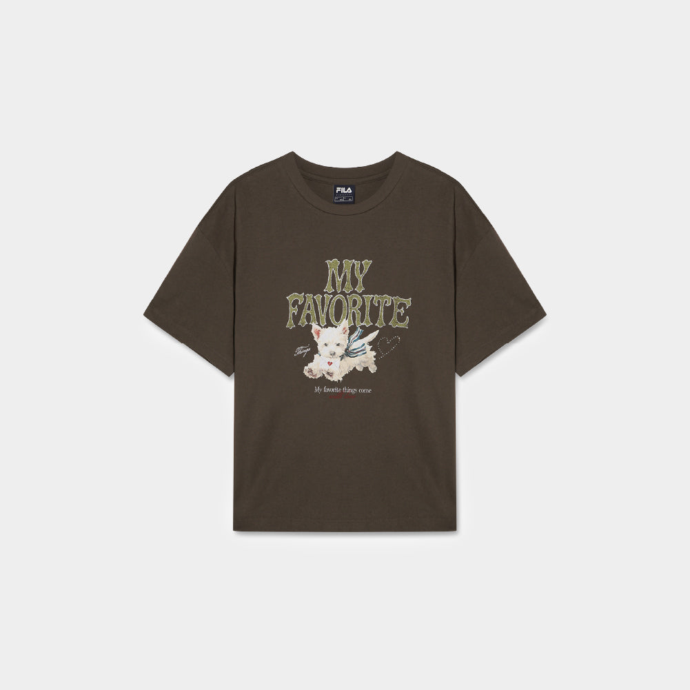FILA My Favorite Puppy T-Shirt 1