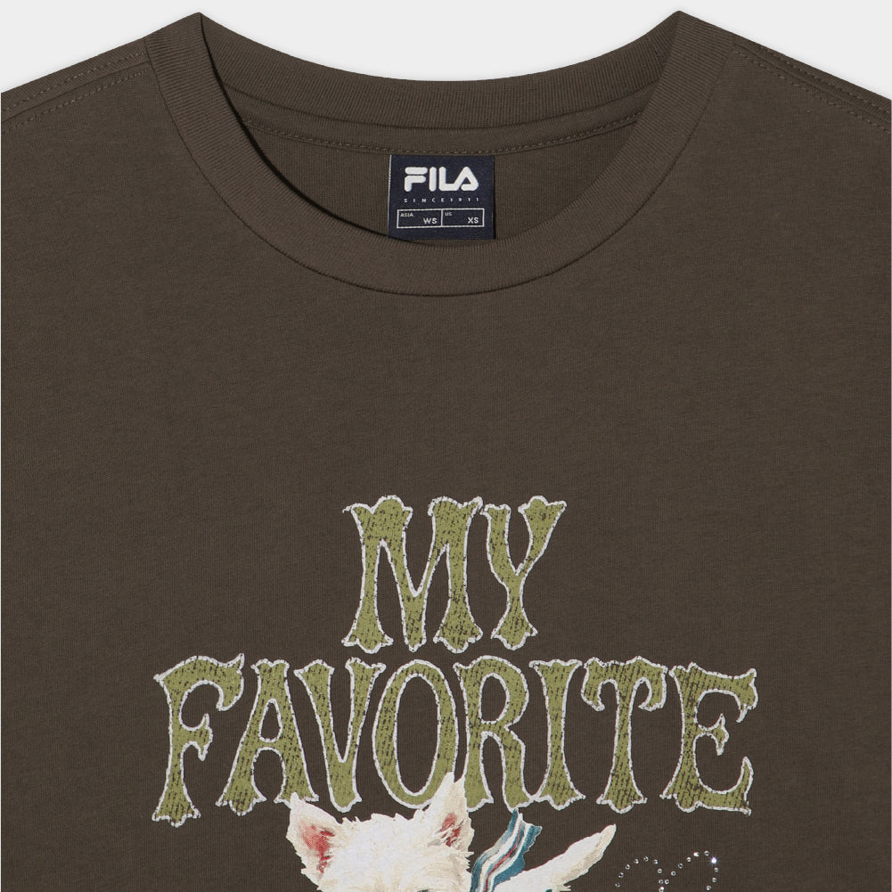 FILA My Favorite Puppy T-Shirt 1