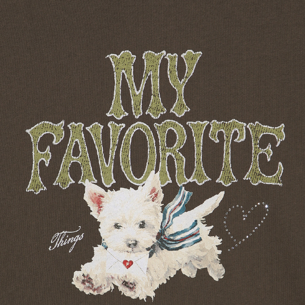 FILA My Favorite Puppy T-Shirt 1