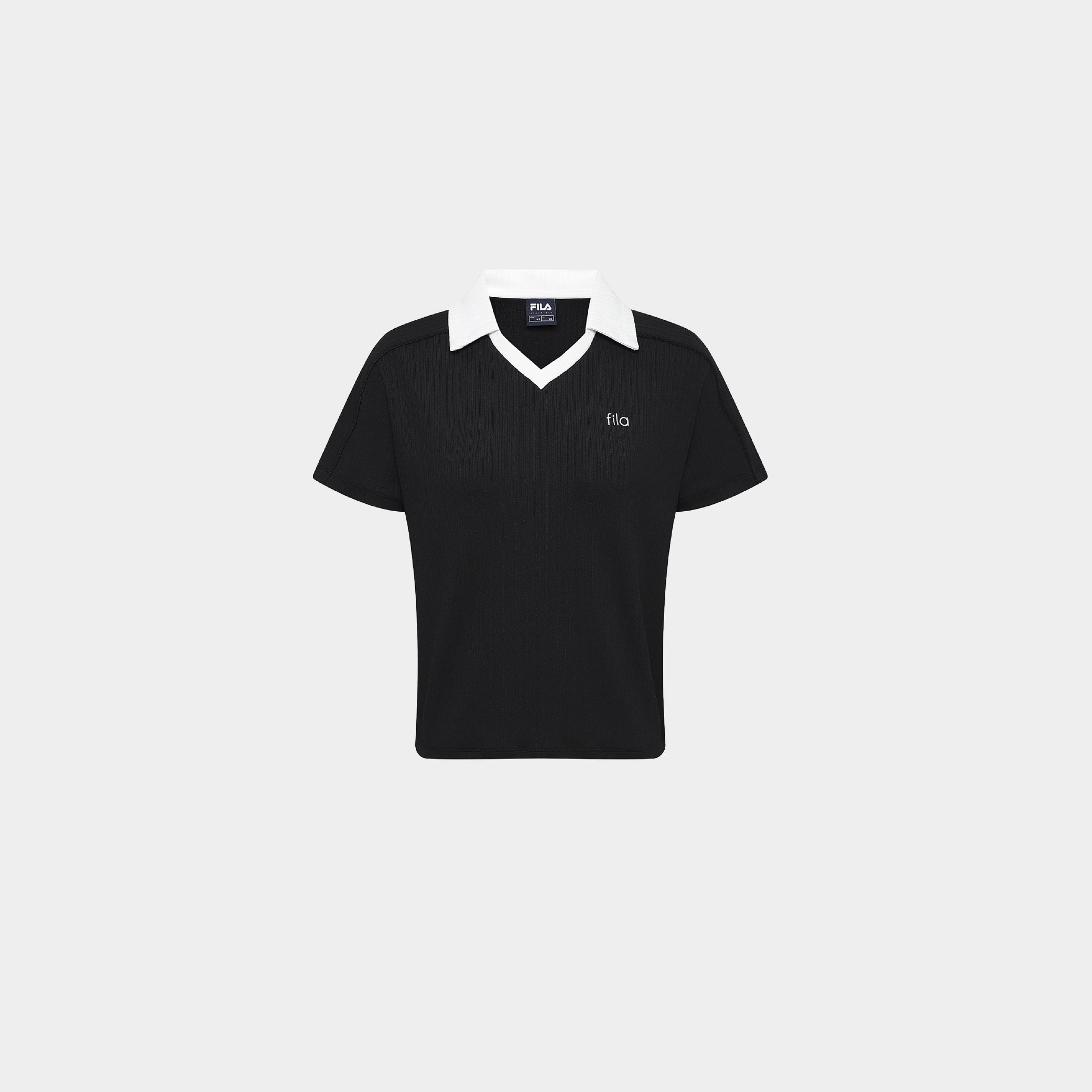 FILA Ribbed Training Short Sleeve 4 Set-Up