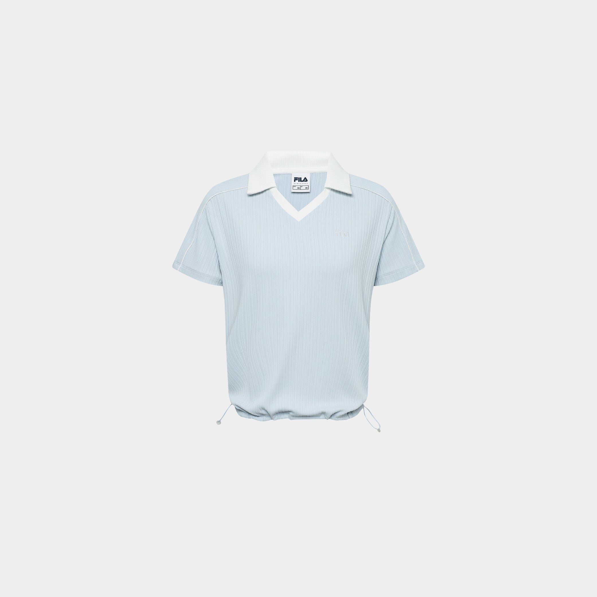 FILA Ribbed Training Short Sleeve 4 Set-Up