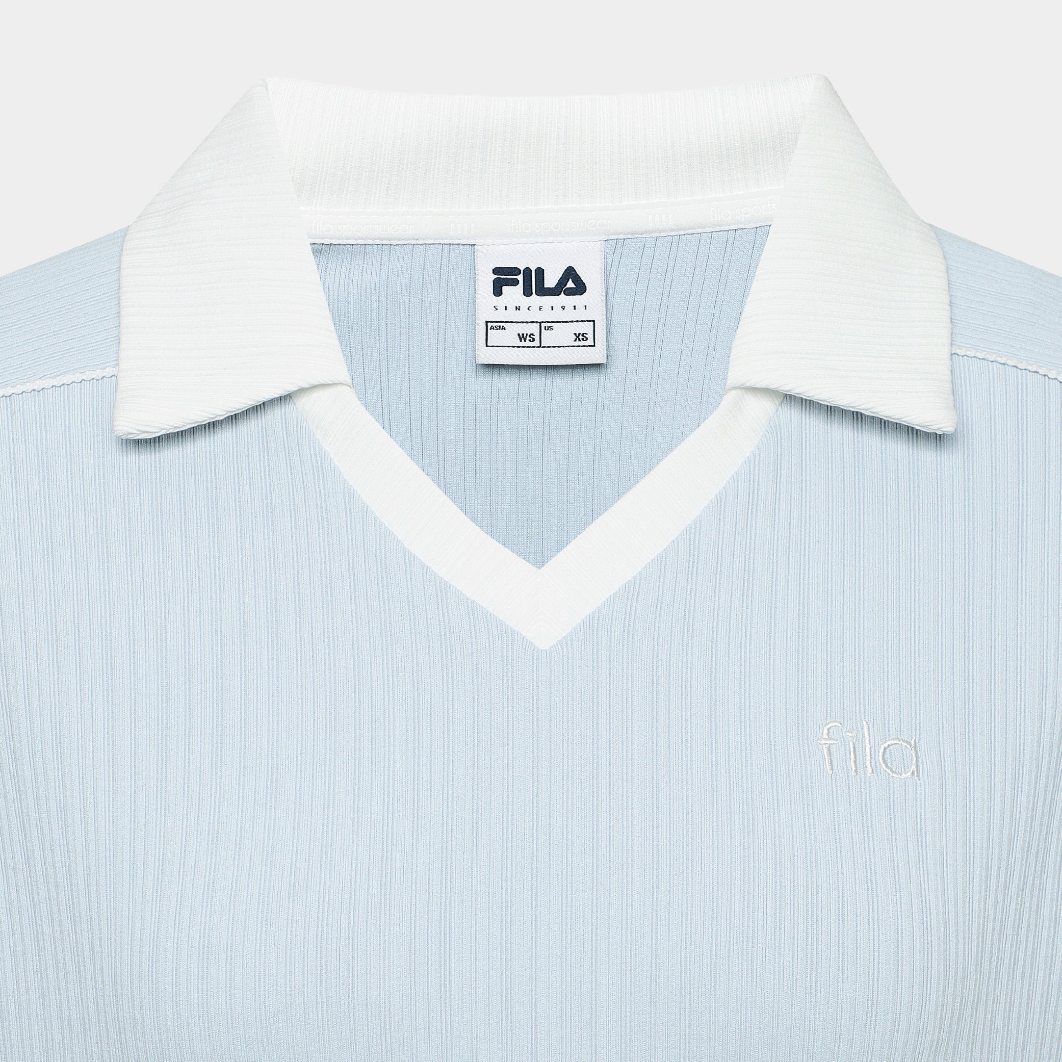 FILA Ribbed Training Short Sleeve 4 Set-Up