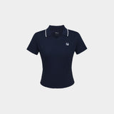 FILA Rib Polo T-Shirt With Inner Cab