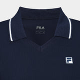 FILA Rib Polo T-Shirt With Inner Cab