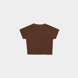FILA Basic Ribbed Vintage Cropped Tee