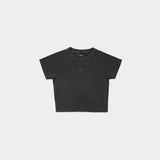FILA Basic Ribbed Vintage Cropped Tee