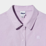 FILA SEERSUCKER SHORT SLEEVE COLLAR NECK SHIRT