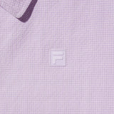 FILA SEERSUCKER SHORT SLEEVE COLLAR NECK SHIRT