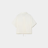 FILA SEERSUCKER SHORT SLEEVE COLLAR NECK SHIRT
