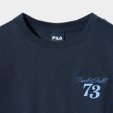 FILA SHIRRING CROP SHORT SLEEVE TEE