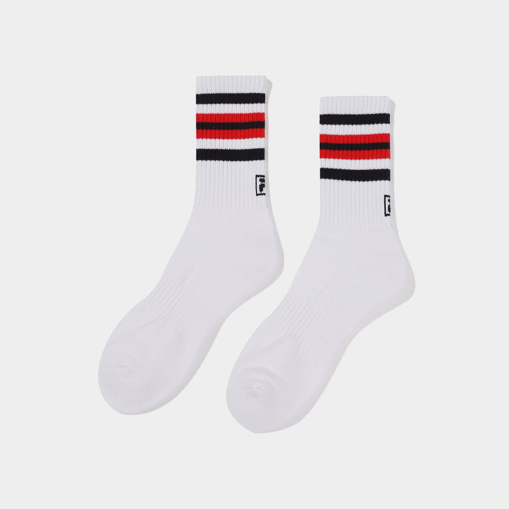 FILA STRIPE LONG-CREW SOCKS – FILA Malaysia