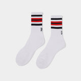 FILA 7 STRIPE LONG-CREW SOCKS