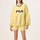 FILA HAILEY BIEBER V-NECK PULLOVER